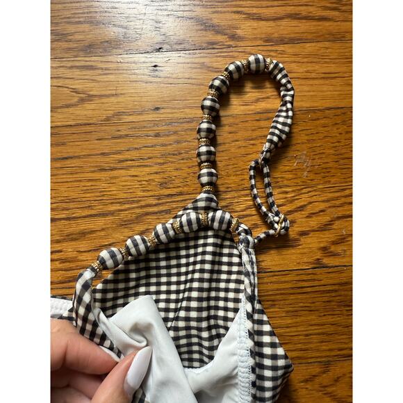 Vix swim Lupita gingham bikini top and bottom - Picture 3 of 5